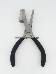 İTALYAN ŞEKİLLİ BÜYÜK KADAMELİ YÜZÜK TUTMA PENSESİ - Piramit