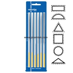 LAV2465 HSS Takım Saatçi Eğe No: 00, 0 ve 2 - Vallorbe