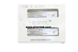 Niearmatic Gold Star Kulak Delme Küpesi Large 5 mm - Nina Medikal