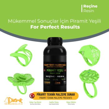 Piramit Yeşili Reçine (Piramit Green Resin) - 2