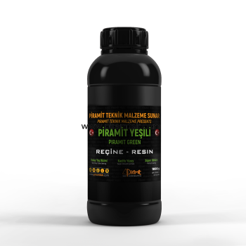 Piramit Green Resin | High-Quality Jewelry Casting Resin - 1