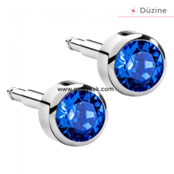 White Sapphire Kulak Delme Küpesi - Nina Medikal