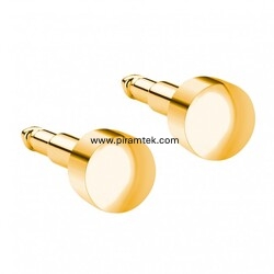 Gold Ball Kulak Delme Küpesi - Nina Medikal