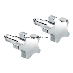 White Star Kulak Delme Küpesi - Nina Medikal