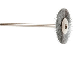 Hatho 19322HP Mandren Yuvarlak Çelik Tel Fırça 22 mm - Hatho