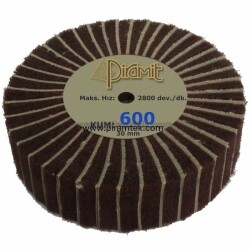 Zımparalı Kahverengi Fırça 30 mm - 600 kum - Piramit