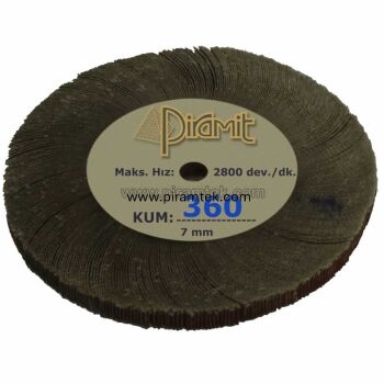 Yelpaze Fırça 7 mm - 360 kum - 1