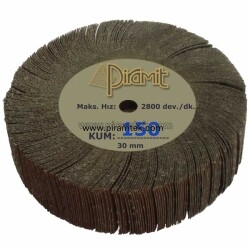 Yelpaze Fırça 30 mm - 150 kum - Piramit